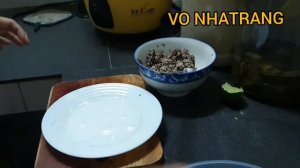 Бань куон, вьетнамские рисовые блинчики с мясом #вьетнам