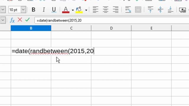 How to insert Random Dates in Libre calc@COMPUTEREXCELSOLUTION смотреть онлайн