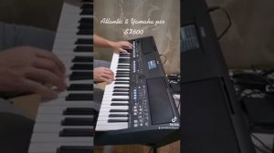 Yamaha psr SX600 & Atlantic  игра на слух с первого раза