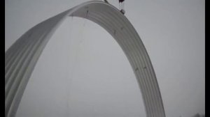 Производство и монтаж арочного ангара