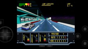 Kyle Petty's No Fear Racing Gameplay Snes9x EX+ 1.5.59 Android