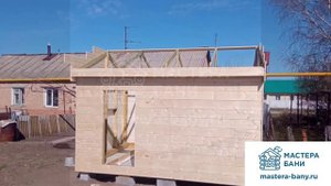 Мастера Бани Процесс строительства каркасной бани