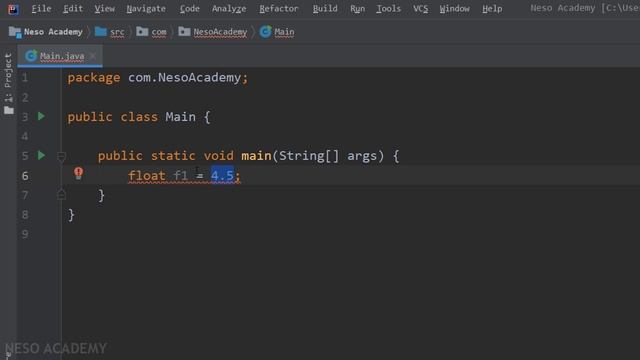 The double and float Data Types in Java