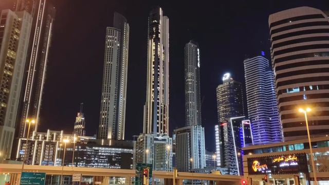 Dubai at night / Вечерний Дубай