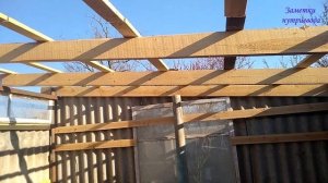 БЮДЖЕТНЫЙ САРАЙ ДЛЯ НУТРИЙ ЗА МЕСЯЦ.