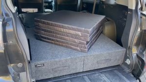 Спальное место в Mitsubishi Outlander 2 XL