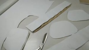 Перетяжка педикюрного кресла экокожей