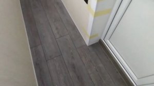 Отделка балкона,подоконники данке (оникс) красивая но сложная стыковка...