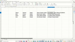 How to join cells together in LibreOffice Calc