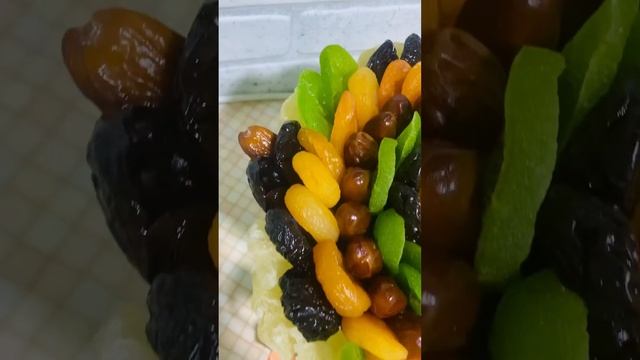 Букет своими руками из сухофруктов #букетназаказ#сухофрукты#букет#букетизфруктов