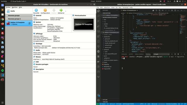 local deploiment cluster Docker swarm with Packer+Ansible+Vagrant смотреть онлайн