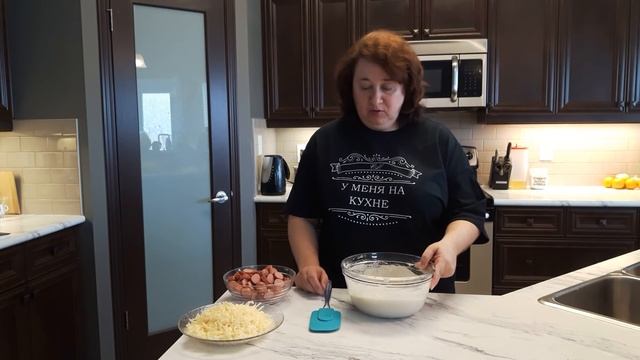 ?ПИРОГ С СЫРОМ И СОСИСКАМИ. БЫСТРО И ВКУСНО?