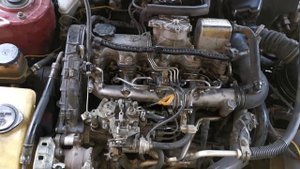 How to Toyota 2c diesel engine start || Toyota xe corolla engine