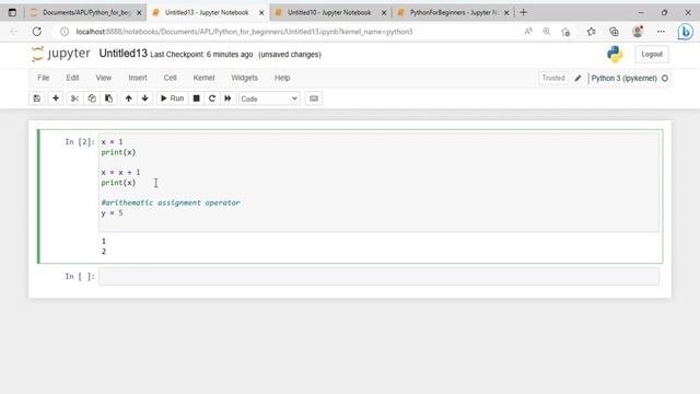 Arithmetic Assignment Operator in Python (in Sindhi)