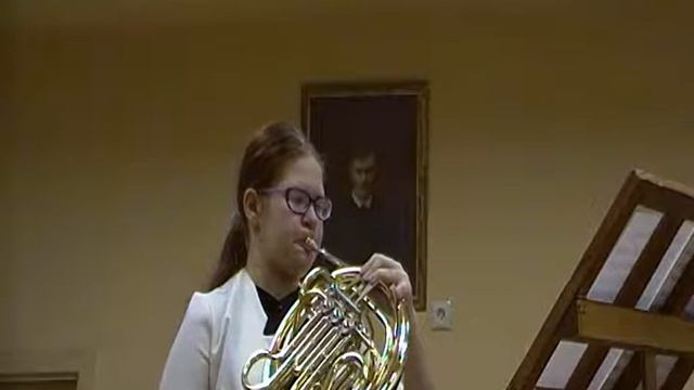 Арина Филипенкова В.Моцарт. Концерт для валторны №1. 2 часть. смотреть онлайн