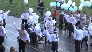 Шествие на день города Бавлы. Комитет "Благо"