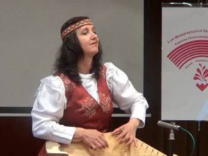 Шишканова Ирина, заслуженная артистка России, Карелии - кантеле