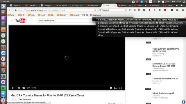 Flareget Pro in Action on Ubuntu | Best Download Manager Alternative to IDM for Linux смотреть онлайн