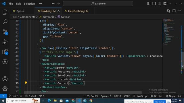 Creating an EarBug Website with React and (Mui) Framework #reactjs #javascript #codingproblems