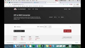 Tutorial Cara Ubah File ke Format Rar di Macbook