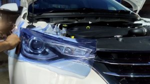 CHANGAN ALSVIN 1.5 Lumiere 2022 HEADLIGHTS PAPERING #Alsvin #modified #lumiere