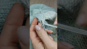 Как сшить петли подрезов при вязании снизу вверх