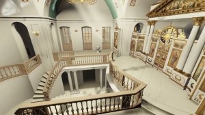 Проект реставрации Знаменского храма Новоспасского монастыря