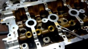 Рассухаривание клапанов