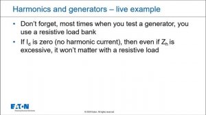 13 - Harmonics and generators – what do you need to know?