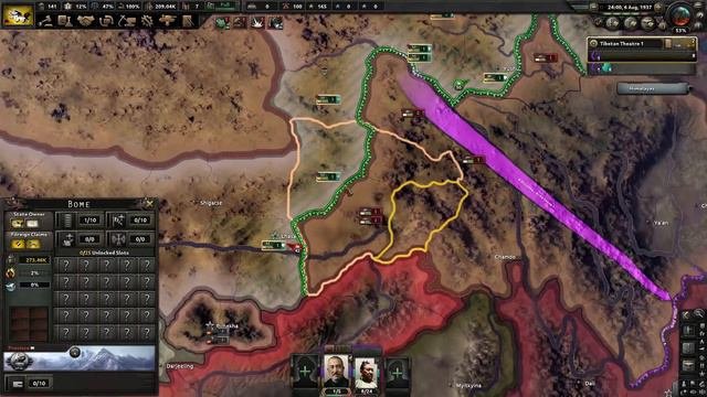 ТИБЕТСКАЯ МОЩЬ И ВЕЛИЧИЕ В HEARTS OF IRON 4