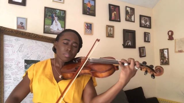 "The Holly City" (Jerusalem); violin cover, with a background accompaniment. смотреть онлайн