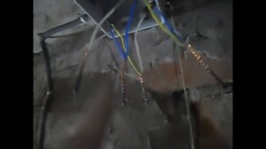 Распайка распред коробки на двойной выключатель и розетки