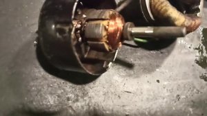 Моторчик печки крановой установки ЗиЛ-133(ЗАЗ-968).Ремонт.