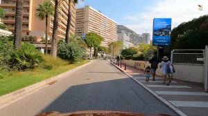 DRIVING MONACO, Principality of Monaco,  in 4K 60fps. (UHD)