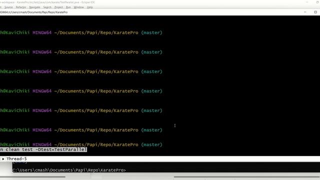 Chapter 14: How to run Parallel Test Cases in Karate смотреть онлайн