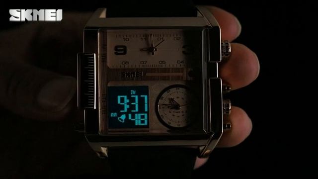 SKMEI Men's Digital Sports Watch смотреть онлайн
