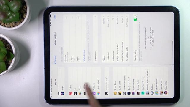 How to Change the System Language on the iPad 10th Generation (2022) - Interface Language смотреть онлайн