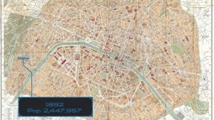 Evolution of Cities 1 - Paris