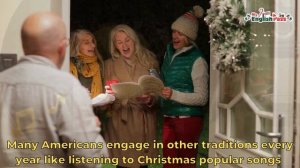 'American Christmas traditions'  - Learn English with 'My English Pass'