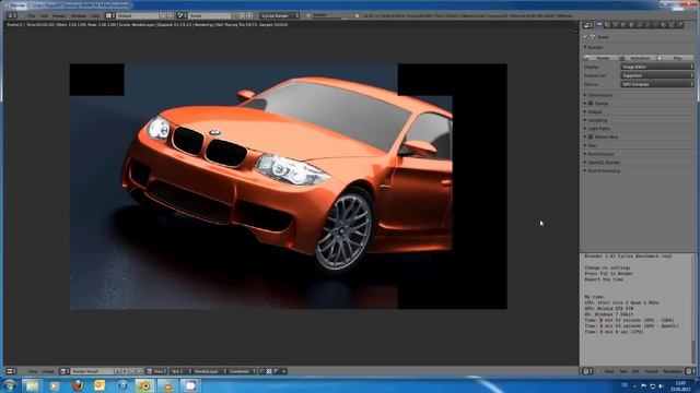 Blender Cycles Titan Benchmark смотреть онлайн