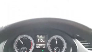 Skoda Octavia A7! 1.6 мт газ4! Обороты на скорости.