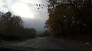 Село Заргеран в Исмаиллы и дорога в центр Исмаиллы - Село посреди леса
