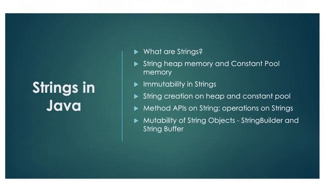 Java Course Structure beginner  to intermediate level