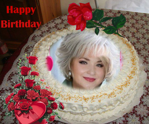 ВАЛЕНТИНА- С днём рождения тебя , моя милая ....... монтаж - Edvart