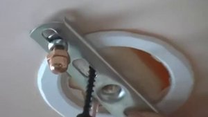 Монтаж люстры