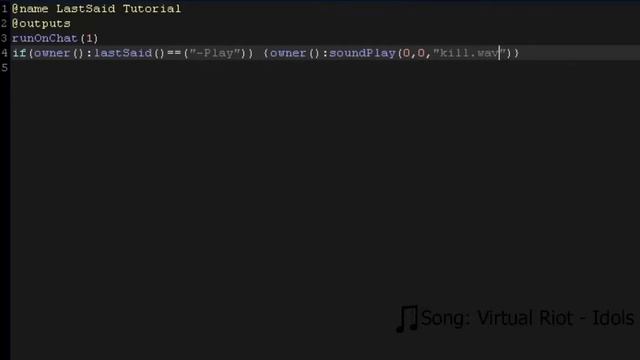 Wiremod E2 - Chat Commands