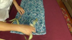 Шьем тунику из одного куска ткани