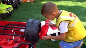 Большие трактора и машины