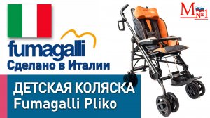 Детская коляска Fumagalli Pliko из Италии, от Медтехника №1