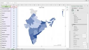 How to Create Map in Excel | Make Dynamic Heat Map in Excel - (Hindi)